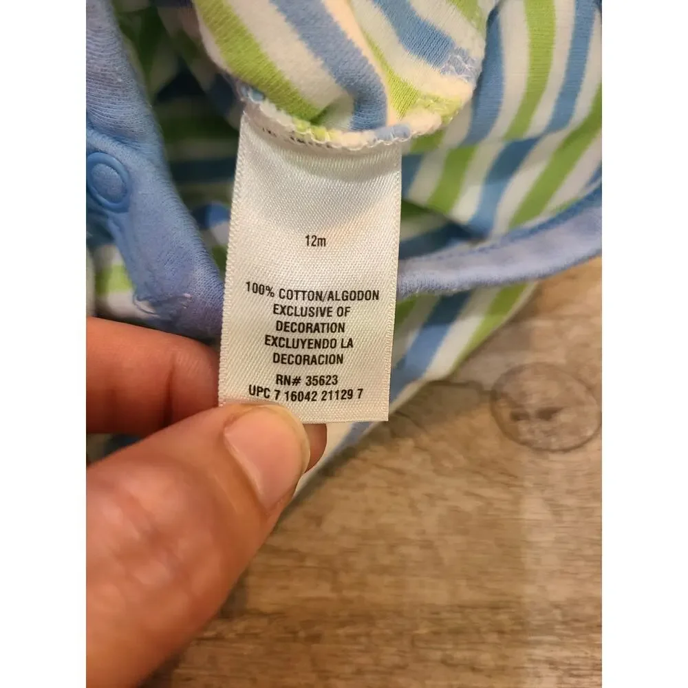 Carter's 12 months striped one piece